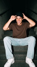 Coffee Brown Oversized T-Shirt — 240 GSM Cotton Terry Plain Drop Shoulder Tee