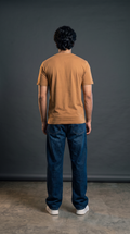 Camel Brown Basic T-Shirt | 230 GSM Premium Cotton Sinker